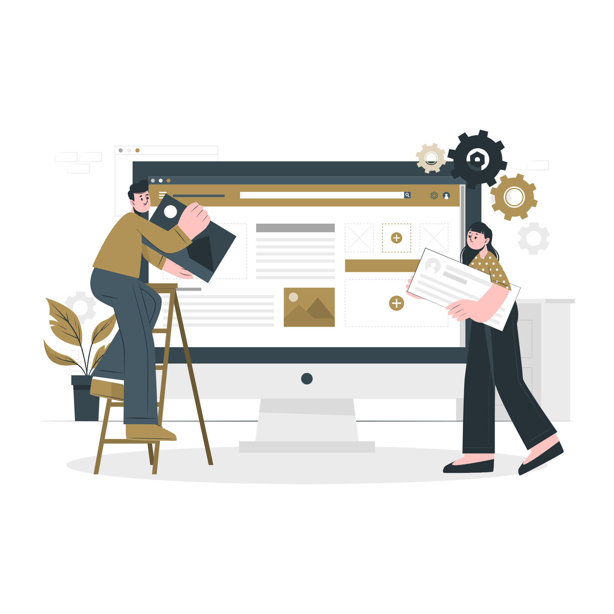 Banner illustration